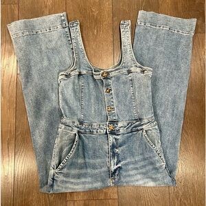 Dear John - Denim Wide Leg Jumpsuit